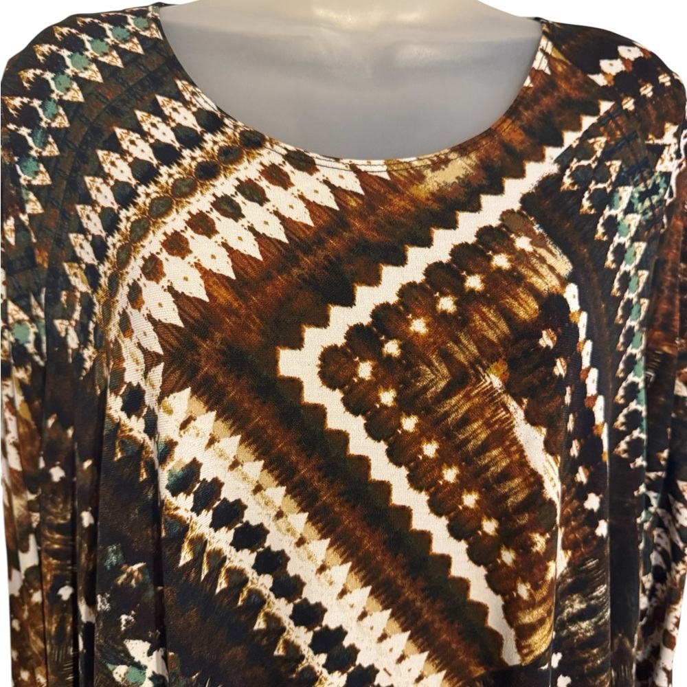 Karen Kane PERFECT for FALL!!  STYLISH & COMFY DRESS    SIZE: LARGE   #CL - Picture 2 of 8